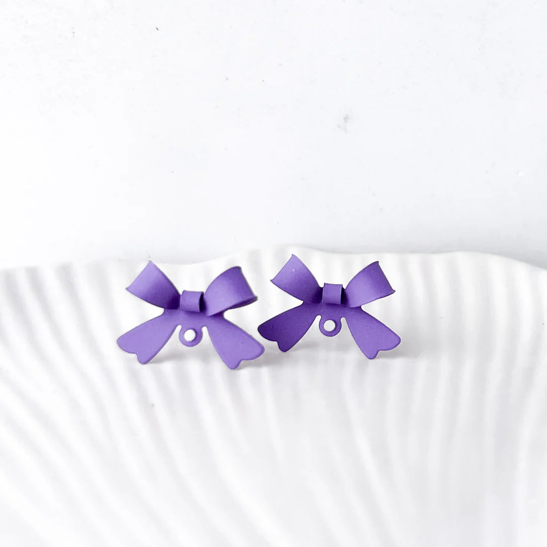Kansas State University Baseball Earrings