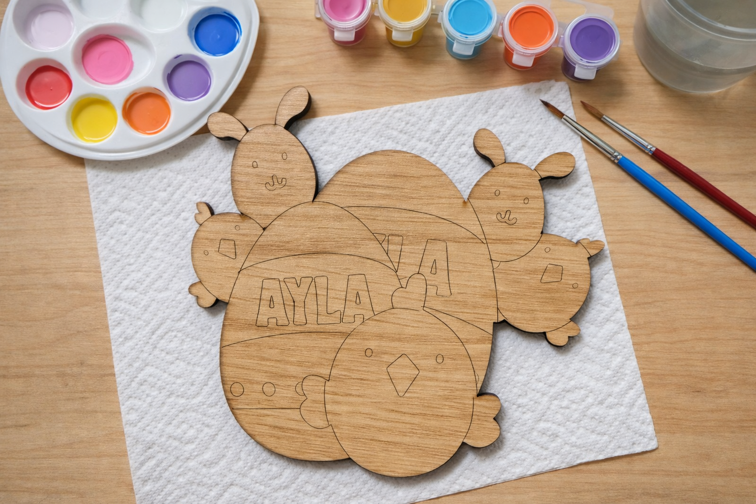 Personalized Easter Paint Kit
