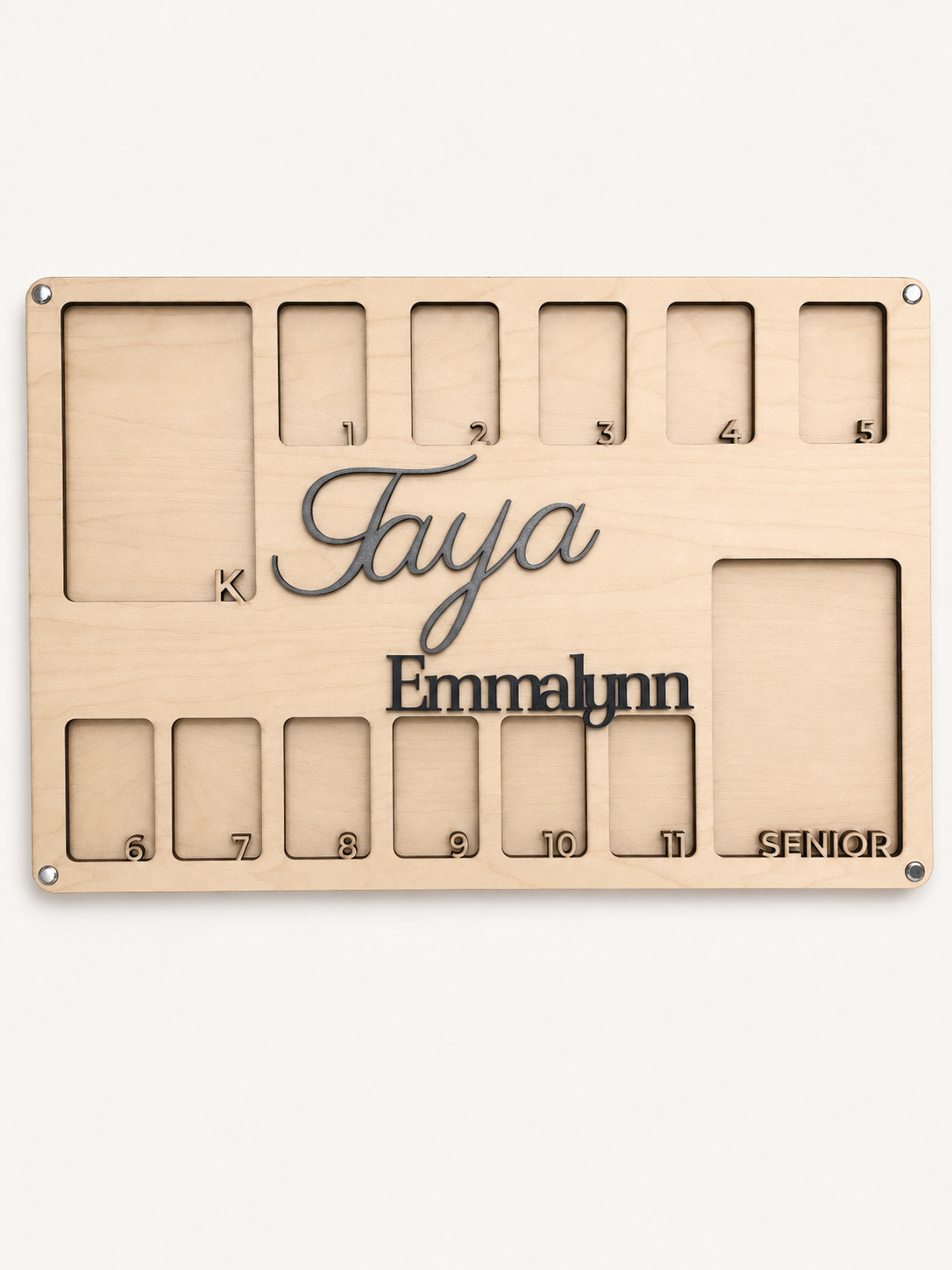 Personalized K–12 School Picture Frame