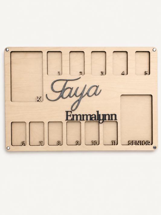 Personalized K–12 School Picture Frame