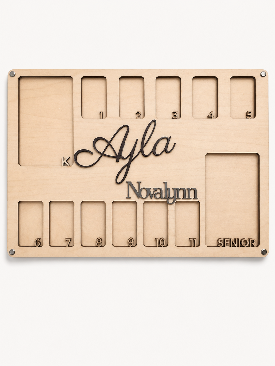 Personalized K–12 School Picture Frame