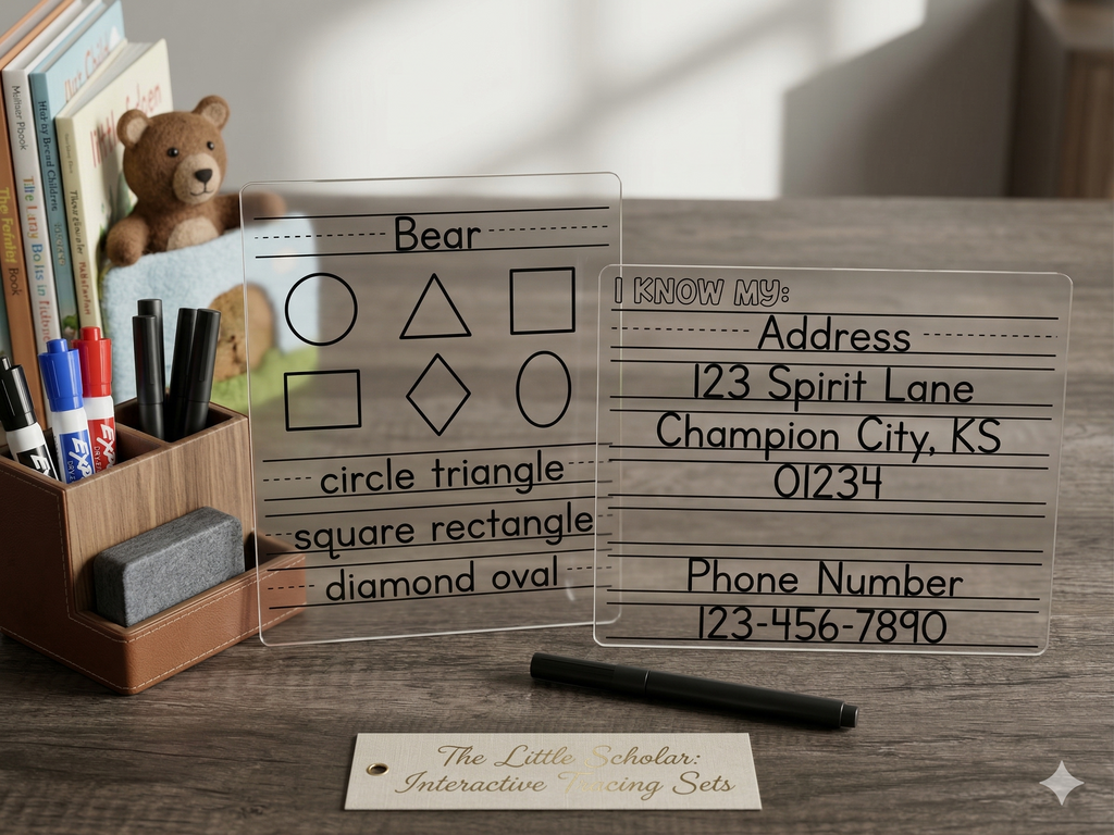 Little Scholar Acrylic Tracer