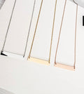 Horizontal Bar Necklaces