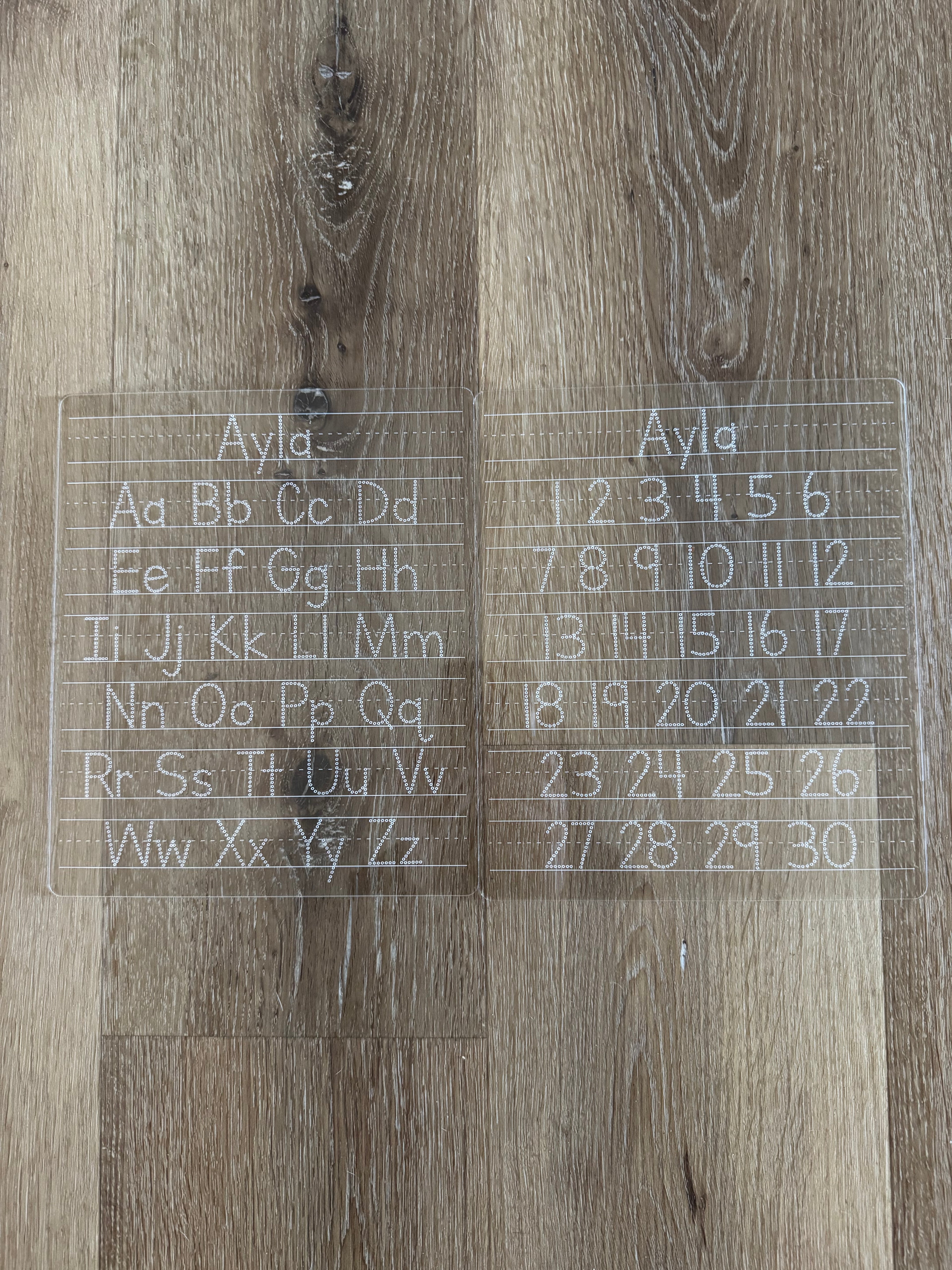 Little Scholar Acrylic Tracer