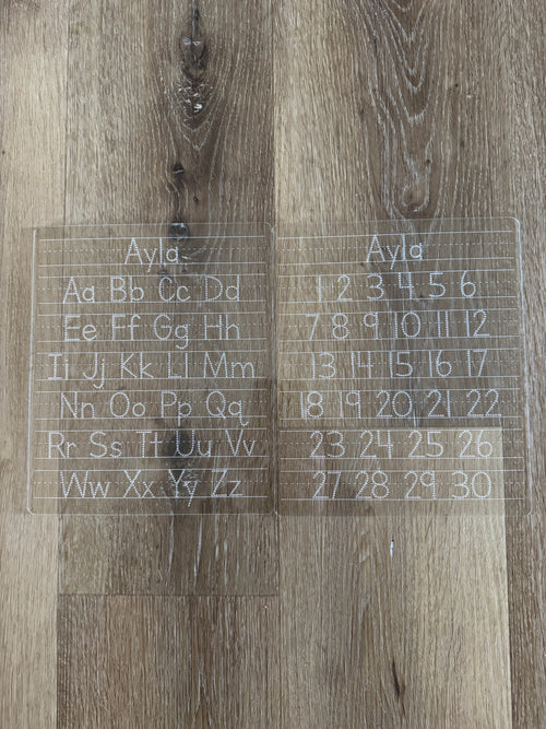 Little Scholar Acrylic Tracer