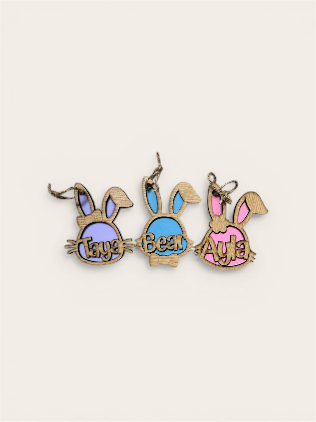 Easter Bunny Basket Tag - Customized